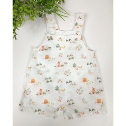 Conjunto Peto y Camiseta Farms-Conjunto bebé.