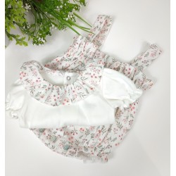 Conjunto Rouse - Ranita y body bebé.