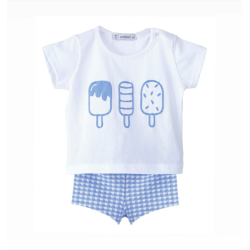 Conjunto de baño Helado - Bañador bebé.