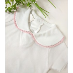 Body Blanco y Rosa - Body...