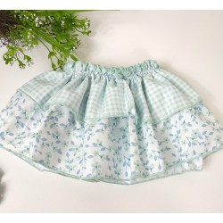 Conjunto de Camiseta y Falda - Conjunto bebé.