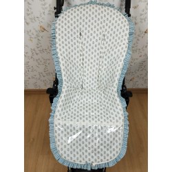 Saco de Paseo Flor de Lis - Colchoneta silla.