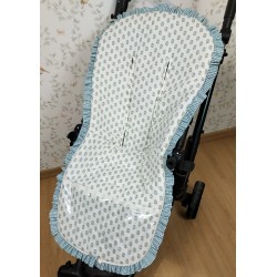Saco de Paseo Flor de Lis - Colchoneta silla.