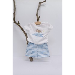 Conjunto Avión de Papel- Conjunto bebé.