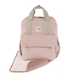 Mochila I Love Vichy Rosa-...