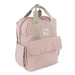 Mochila I Love Vichy Rosa- Mochila.