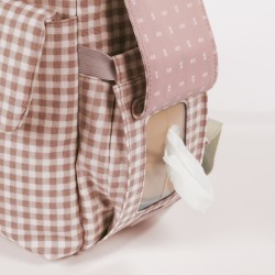 Mochila I Love Vichy Rosa- Mochila.
