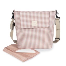 Bolsa I Love Vichy Rosa- Bolso
