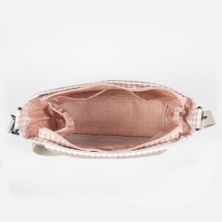 Bolsa I Love Vichy Rosa- Bolso