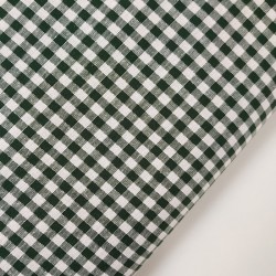 Algodón Vichy Verde - Tela...