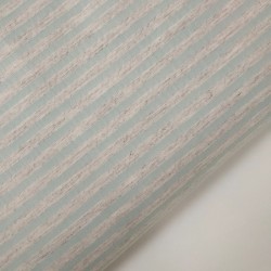 Viyela Rayas Gris Verde -...