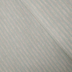 Viyela Rayas Gris Verde - Tela viyela rayas.