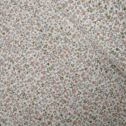 Viyela Daila Rosa - Tela de flores.