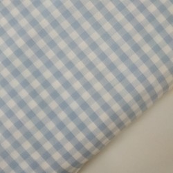 Vichy Azul Celeste - Tela...