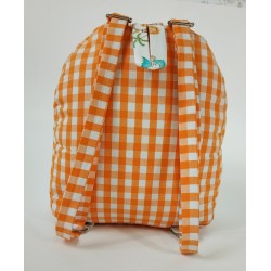 Mochila Dinos Naranja - Mochila.