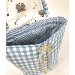 Mochila con Tapa Azul Rocket - Mochila.