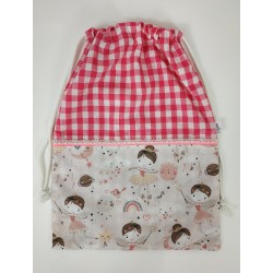Bolsa Rosa Hadas - Bolsa.