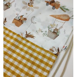 Bolsa Mochila Rabbit Mostaza - Bolsa.