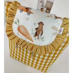 Mochila con Tapa Rabbit Mostaza - Mochila.