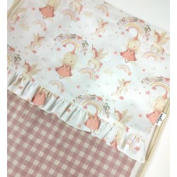 Bolsa Mochila Hadas Rosa -Bolsa.