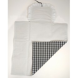 Cambiador Vichy Negro - Cambiador de viaje.