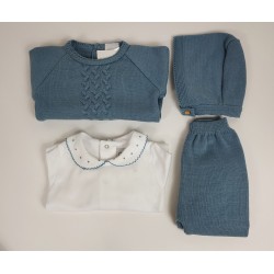 Conjunto Primera Puesta Azul.