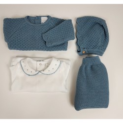 Conjunto Primera Puesta Azul.