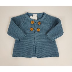 Conjunto Bombacho y Chaqueta Azul.