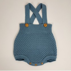 Conjunto Bombacho y Chaqueta Azul.