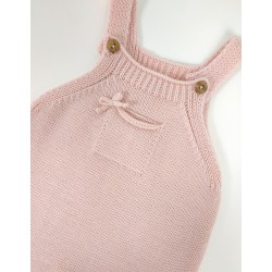 Peto de Punto Rosa con lacito.