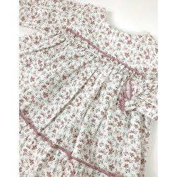 Conjunto Rosa con Flores Eilale.