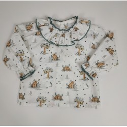 Peto y Blusa Verde Honey.