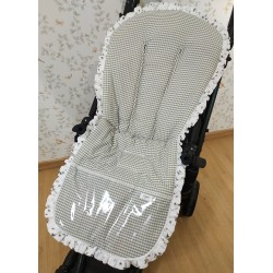 Saco Paseo Vichy Kaki-Saco silla.