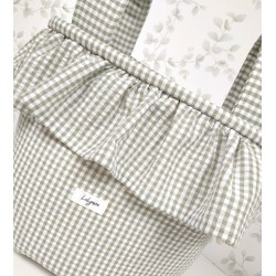 Bolso Bombón Vichy Kaki - Bolso.