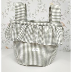 Bolso Bombón Vichy Kaki - Bolso.