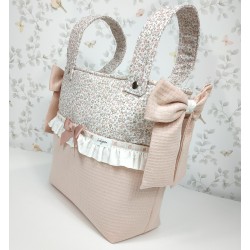 Bolsa Panera Daila Rosa- Bolso.