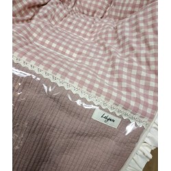 Saco Paseo Vichy Rosa  - Saco silla.