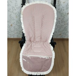 Saco Paseo Vichy Rosa  - Saco silla.