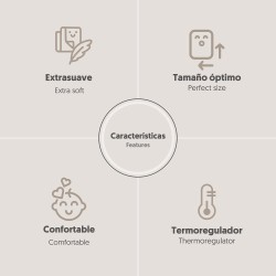 Juego de Manta y Dou dou en Verde.