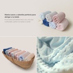 Juego de Manta y Dou dou en Verde.