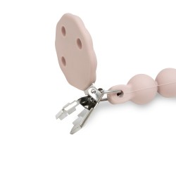 Juego de Sabanas de cuna en Blanco/Rosa.