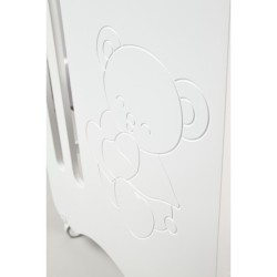 Cuna Lovely Premium Oso en Blanco.