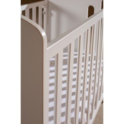 Cuna Lovely Premium Oso en Blanco.