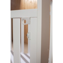 Cuna Lovely Premium Oso en Blanco.