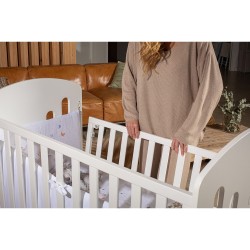 Cuna Lovely Premium Oso en Blanco.