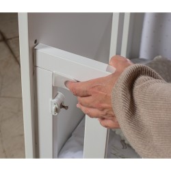 Cuna Lovely Premium Oso en Blanco.