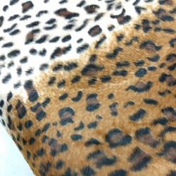 Pelo de Leopardo con estampado Print- Terciopelo con estampado print