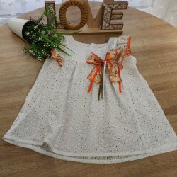 Conjunto Blusa y falda Papaya