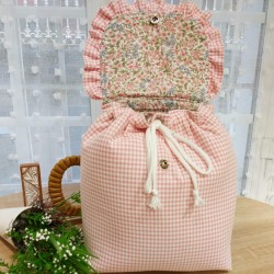 Mochila con Tapa Gisele Pink - Mochila.