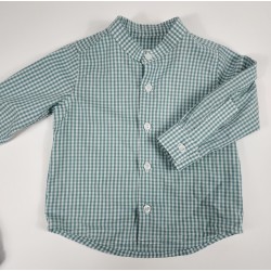 Camisa vichy jade.